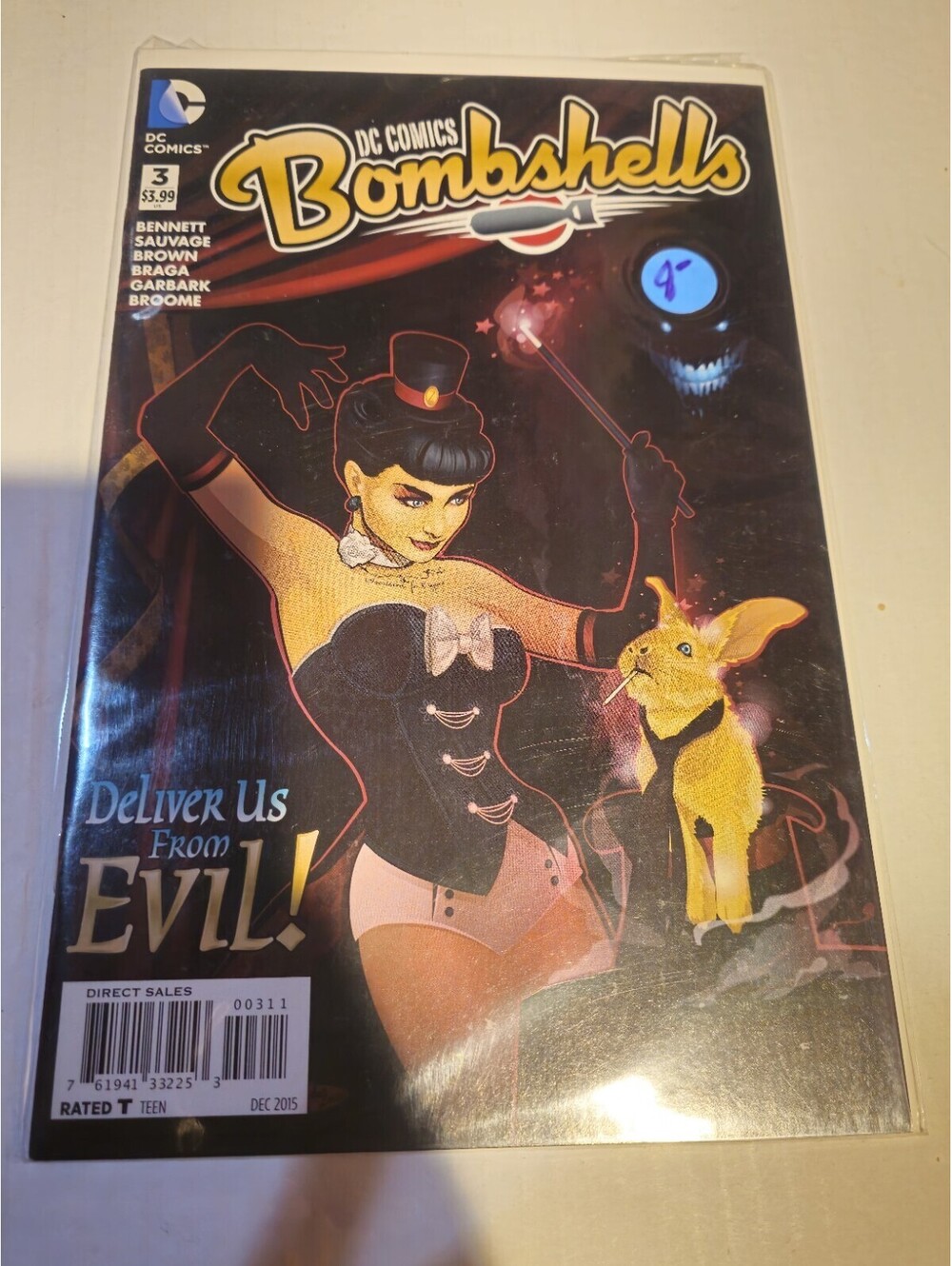 2015 DC Comics Bombshells #3 1st Print Wonder Woman Supergirl Batwoman